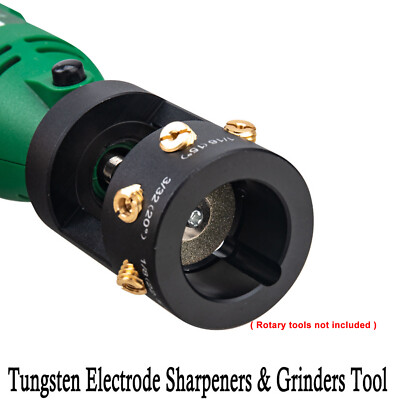 TIG Welding Tungsten Electrode Grinder Sharpener Multi-Angle & Offsets Cut-off