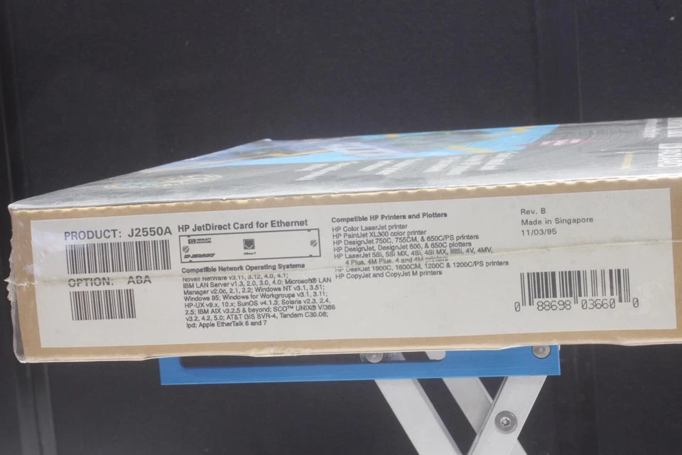 New HP JetDirect Card Print Server J2552A ETHERNET LOCALTALK .SKU 220661 - Image 4 of 4