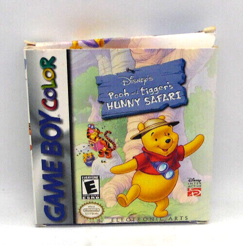 ゲームボーイ - GB★Pooh and tigger's HUNNY SAFARI DISNEY Pooh & Tigger's Hunny Safari - Game Boy Color Complete GBC