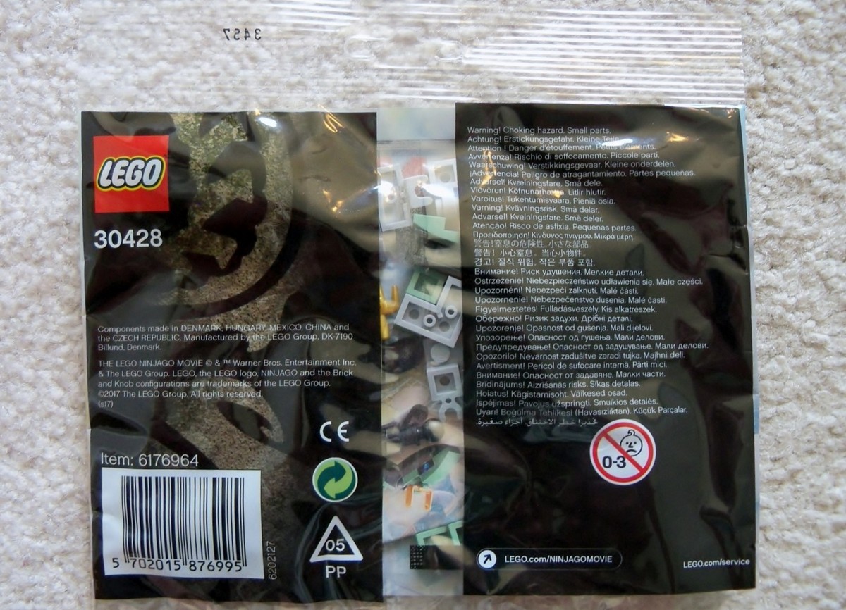 ② LEGO Ninjago Movie - Rare - 30428 Green Ninja Mech Dragon - New