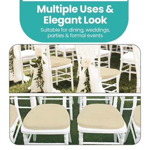 Silla Comedor Asiento Fundas Elástico Liso Cojín Cubiertas: Extraíble Protector - Imagen 78 de 177