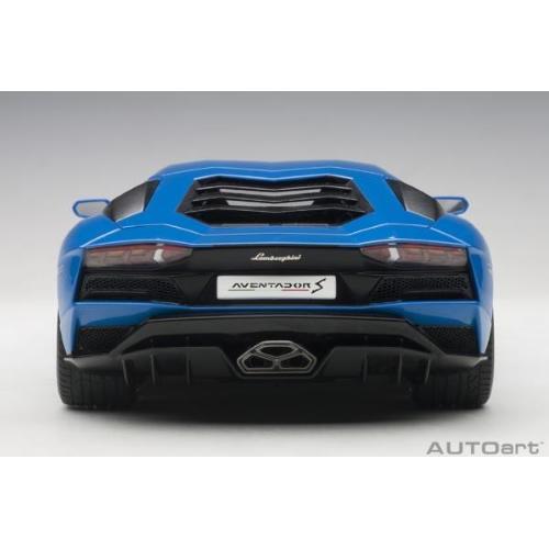 1:18 AUTOART Lamborghini Aventador S 2017 Blue Nila AA79134 Model - Picture 8 of 11
