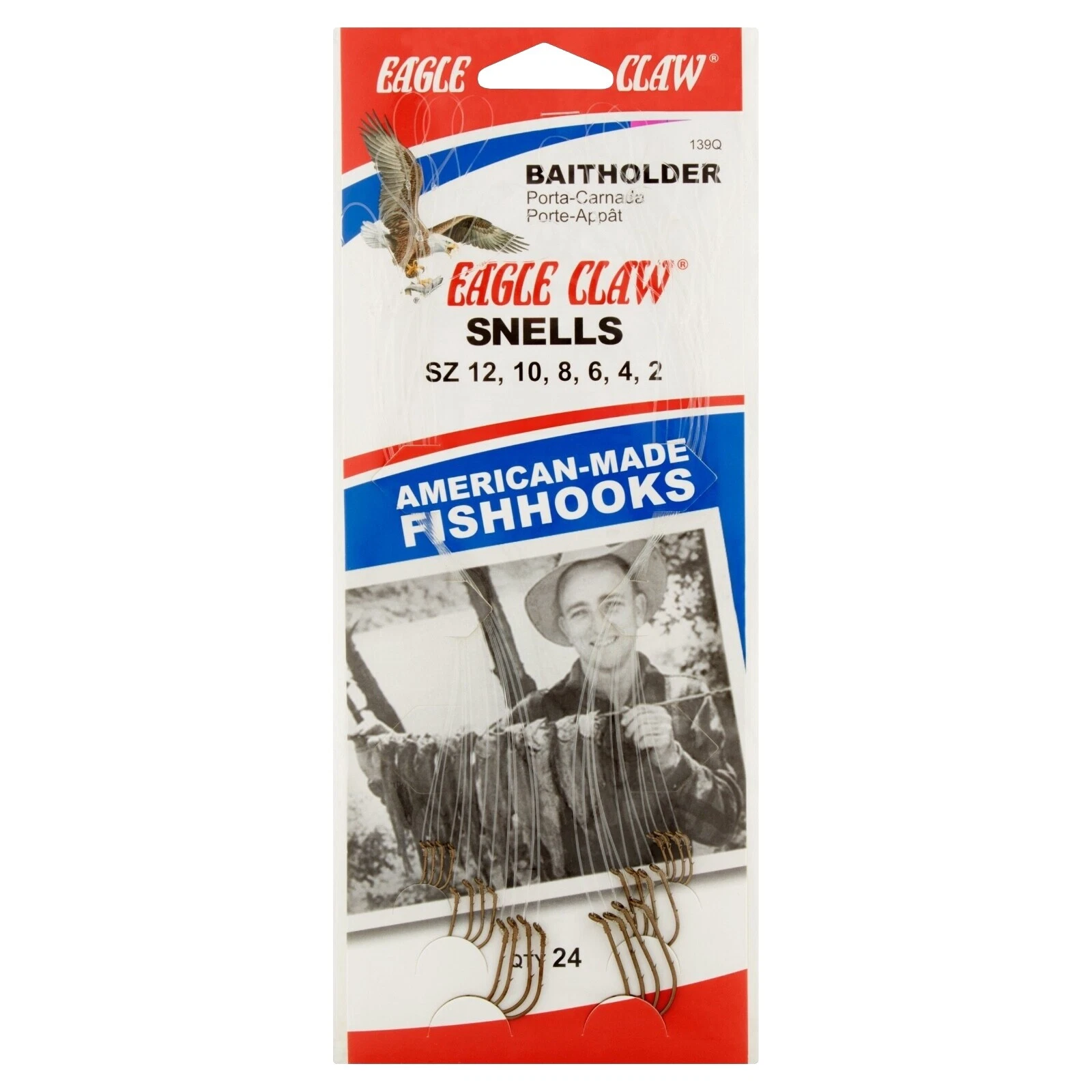 Eagle Claw 2 Size Cod Fishing Hooks