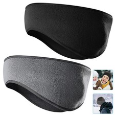 Winter Fleece Ear Warmers Headband Cold Weather Ski Ear Cover for Men Women Kids