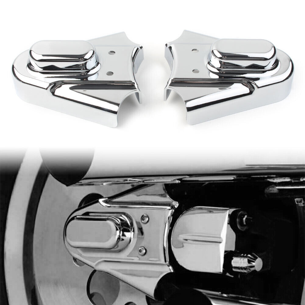 Chrome Rear Phantom Swingarm Axle Covers Cap for Harley