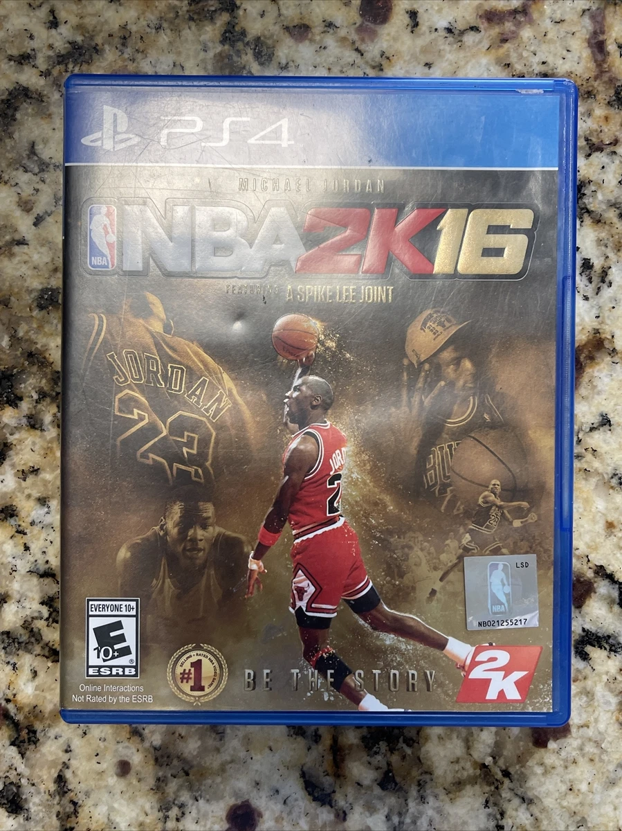 NBA 2K16 Michael Jordan Special Edition PlayStation 4 PS4 Basketball Game