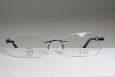 Marchon Airlock ENCHANTMENT 201 320  Blue in TITANIUM    52-18-140  10320