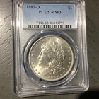 1883 -O Silver Morgan Dollar MS63