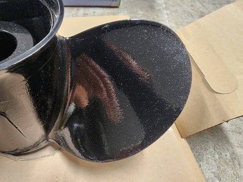 NEW ALUMINUM 12 3/4" X 21P MICHIGAN WHEEL VORTEX XHS PROPELLER, 992116, P9167 - Imagen 10 de 12
