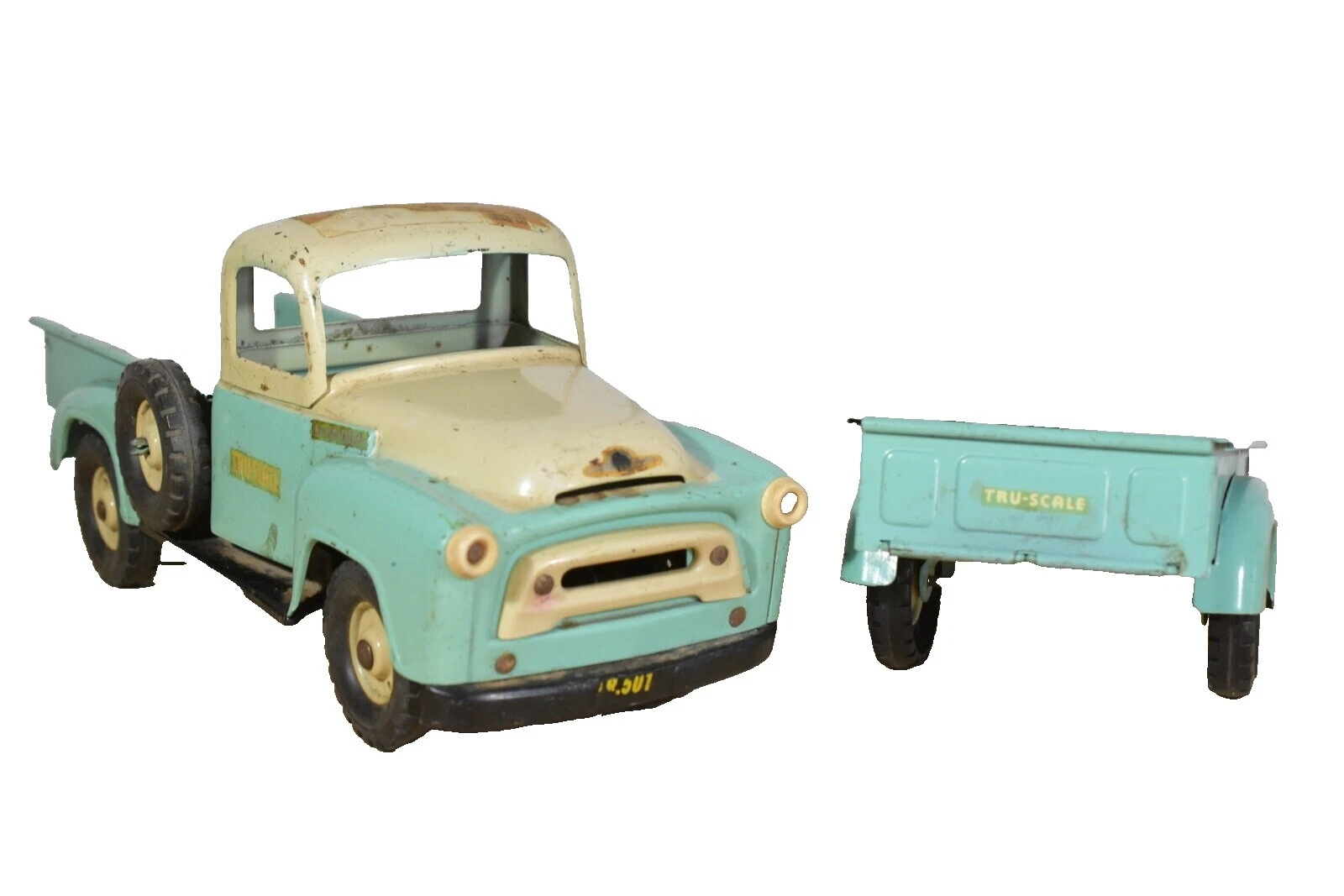 Pressed Steel Vintage Manufacture Diecast Trailers