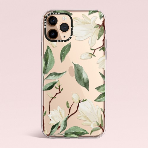 iPhone 16 Pro Max Case 15 14 13 12 Plus S25 S24 Shockproof Clear Floral Cover - Picture 4 of 18