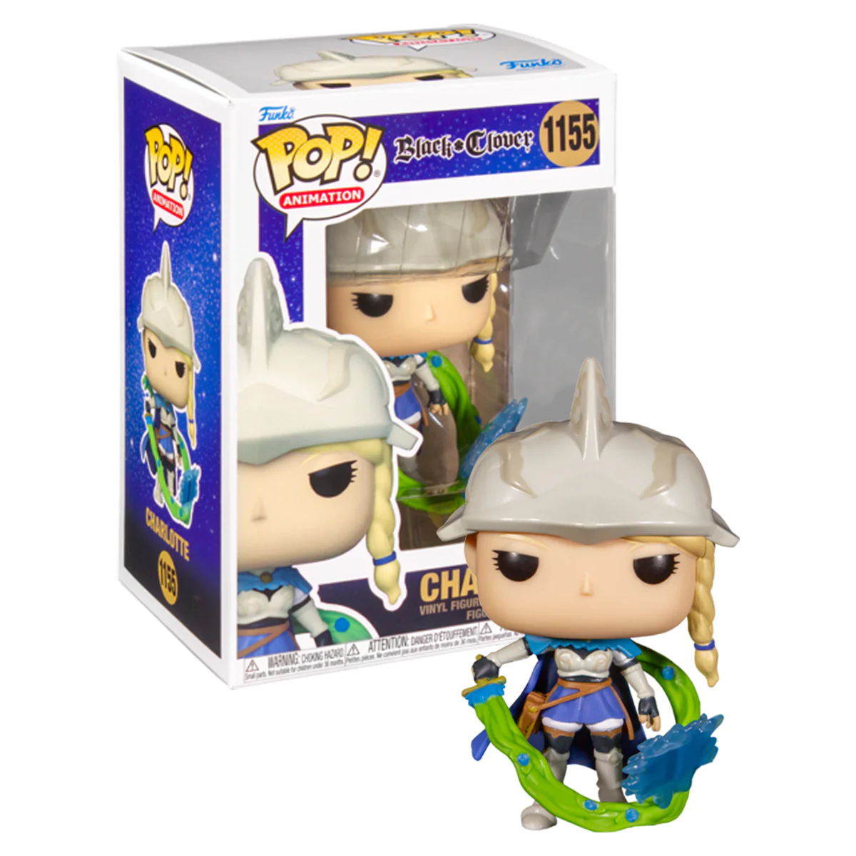 7024786 Merchandising Black Clover: Funko Pop! Animation - Charlotte (Vinyl Figu
