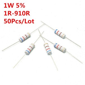 50 pcs 560 Ohm 5/% 1 Watt *** New ***