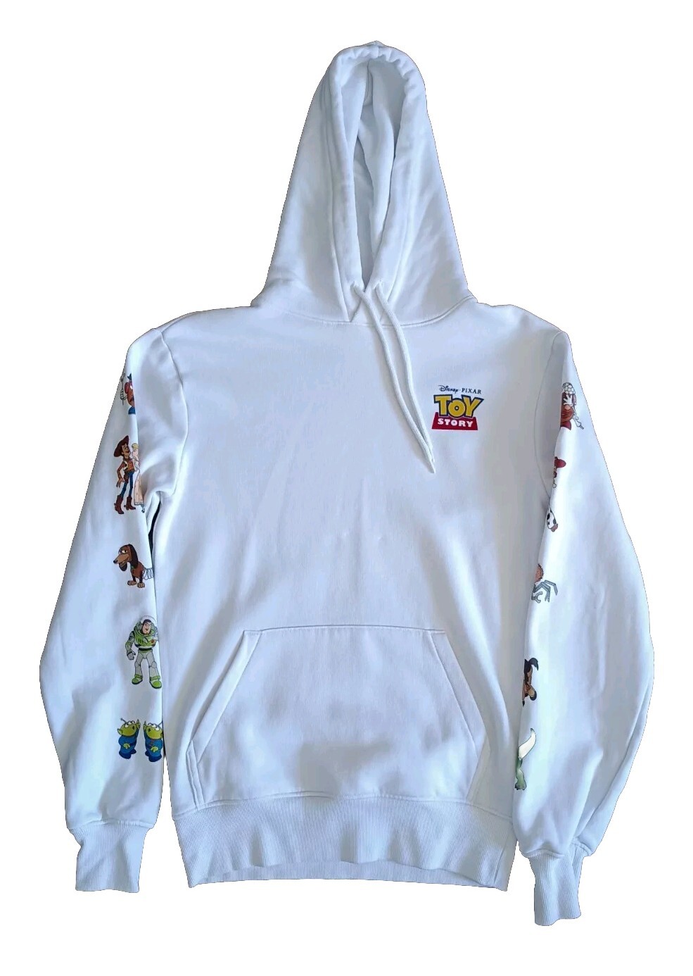 H&M Toy Story Hoodie Men's Size XS White Graphic