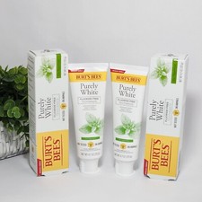 Burt's Bees Purely White Fluoride-Free Toothpaste Zen Peppermint 4.7 oz 2-Pack