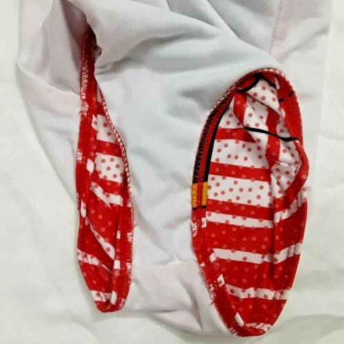 Disney Minnie Mouse Swimsuit Red White Stripe & Polka Dots Girls Size Toddler 3T - Picture 5 of 6