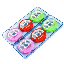 Fishing Line Bobbin Spools Round Fishing Line Reels Fishing Tackle Accessories