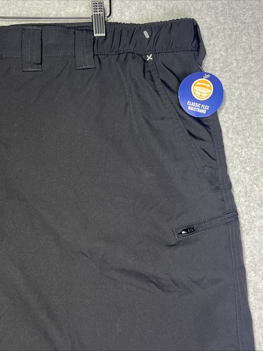 NWT Wrangler Classic Flex Waistband Black Shorts Men’s Size 48 - Picture 3 of 12
