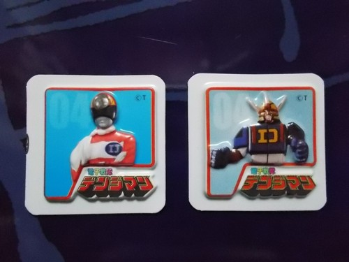 Super Sentai 35th anniversary Legend Card 3D magnet Red & Robo Power Rangers - Picture 75 of 106