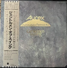 Various/Aurex Jazz Festival '80 - Gentlemen Of Swing, Japan, with Obi, Near Mint