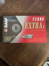 BASF FERRO EXTRA I 90   Blank Audio Cassette Tape (Sealed) NOS! New!