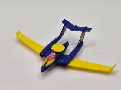 MATCHBOX Radar Plane / Blue - Yellow colour / 2000