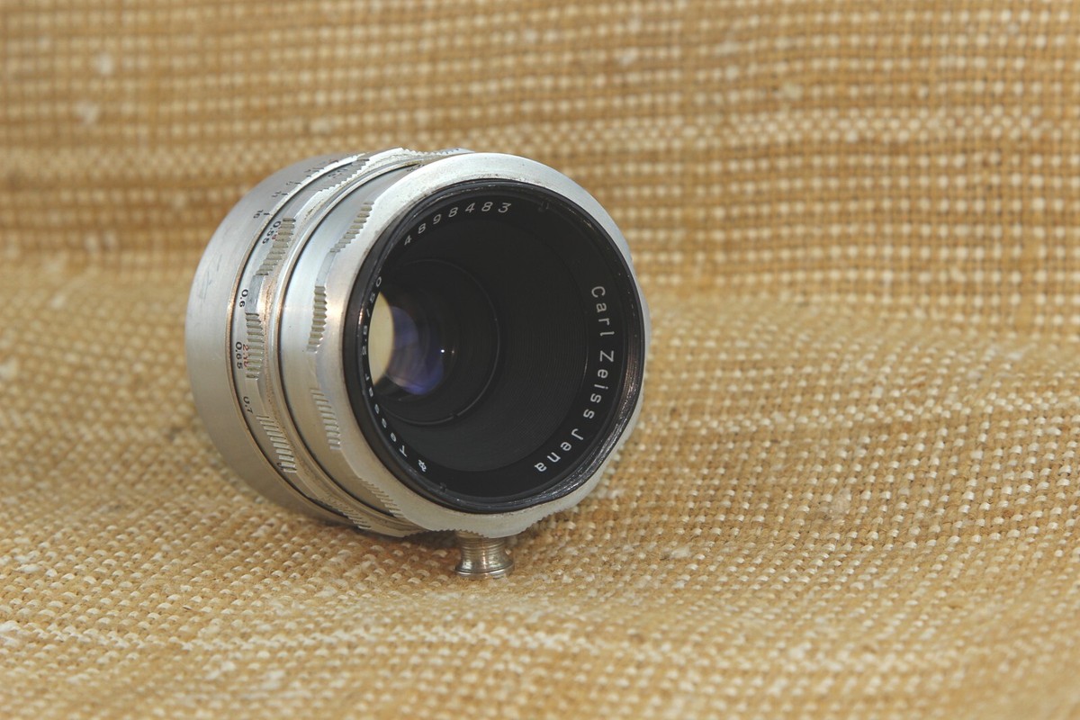 Lens Carl Zeiss Jena Tessar 50mm f/2.8 Mount M42 | eBay