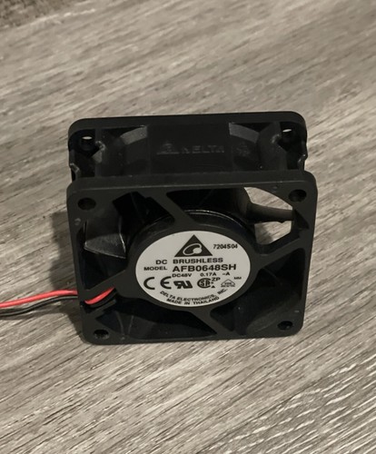 Delta AFB0648SH 6025 DC48V 0.12A 6CM 3-Wire Cooling Fan #N4-38 - Picture 3 of 3