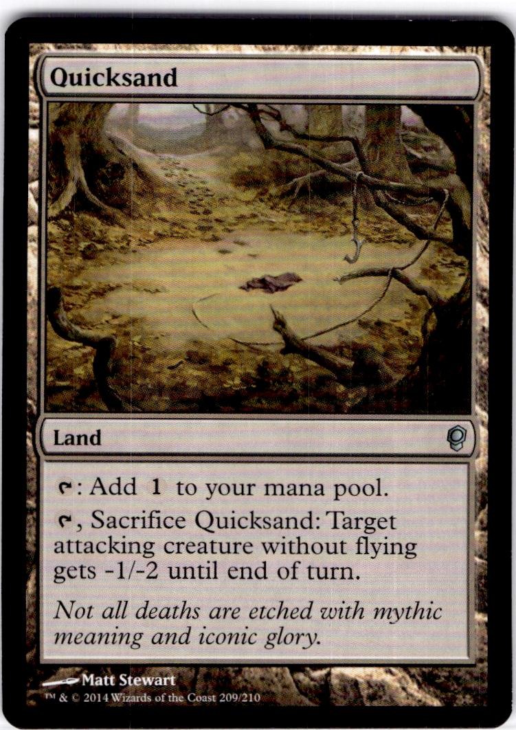 MTG Quicksand Conspiracy Uncommon #209