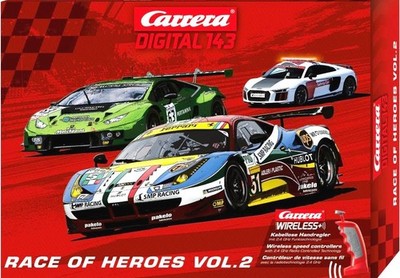Carrera Digital 143 Race of Heroes Vol. 2 | komplett | OVP | Rechnung | Top Zust