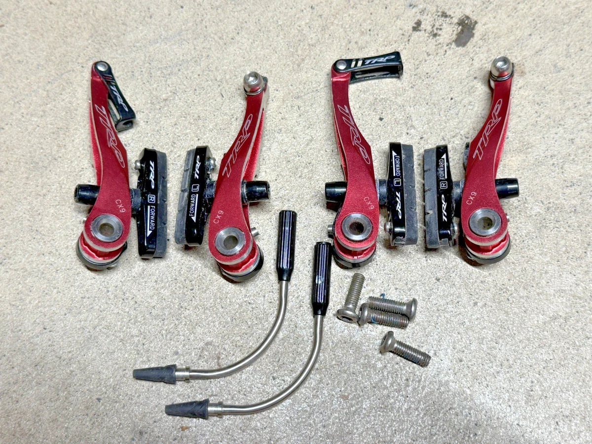 V-Brake (Direct/Linear Pull) Red Rear Bicycle Brakes for sale | eBay