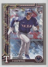 2025 Topps Holiday Holiday Silver Glitter Dustin Harris #H166 z2n