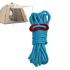 4 Meters Aluminum Guylines Adjuster Tent Tie Downs Reflective Paracord Tent Rope