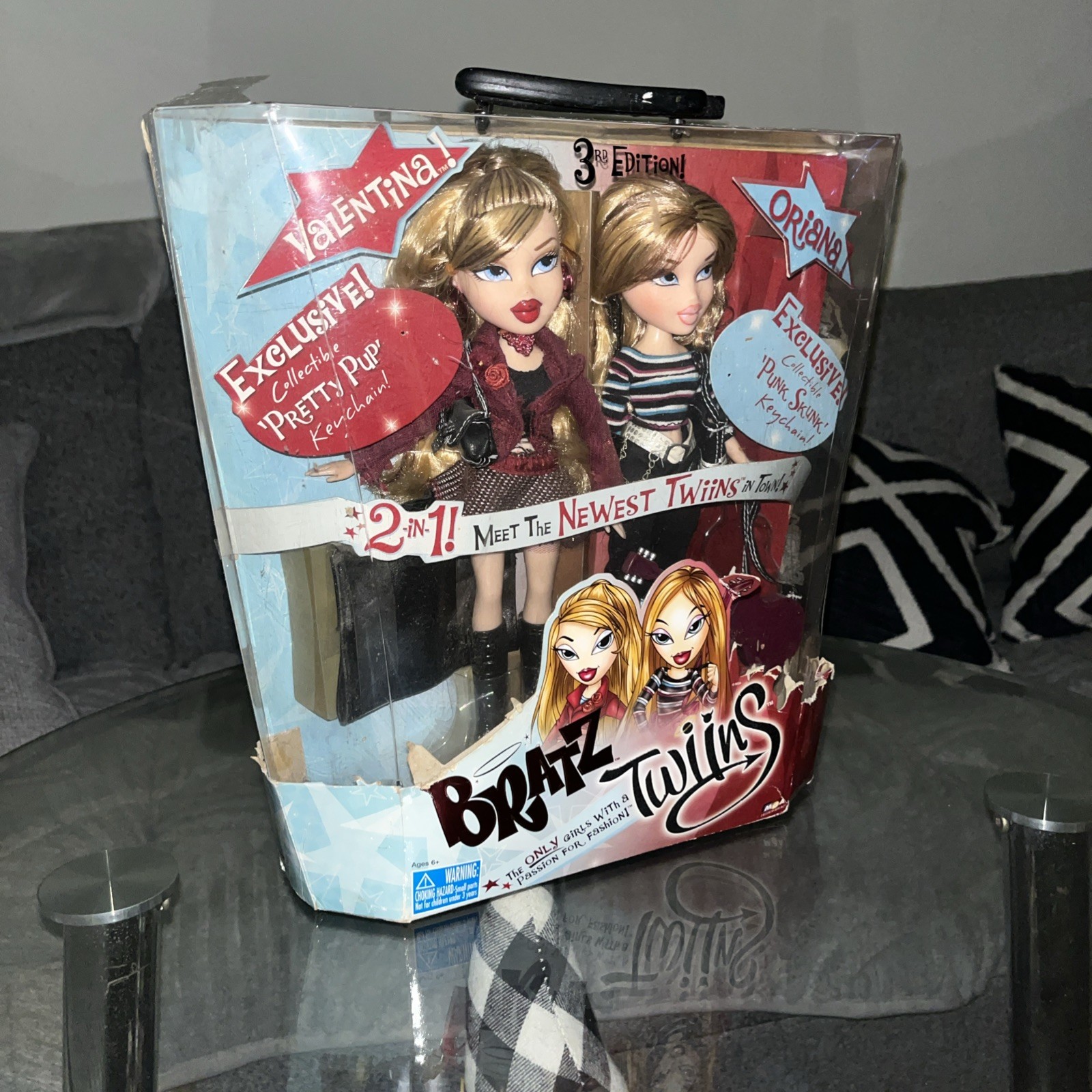 Bratz Twiins 3rd Edition Oriana and Valentina Dolls (2005) R