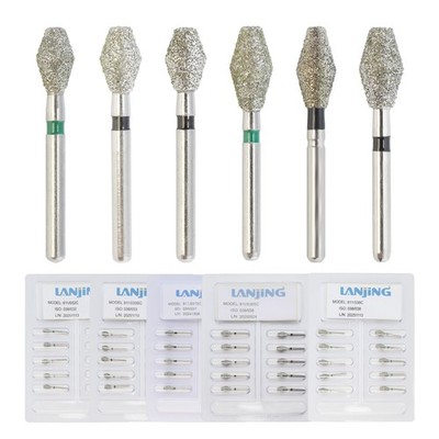 Dental Diamond Burs FG Barrel High Speed Handpiece Diamonds Bur Super Coarse 811