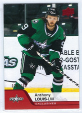 2020-21 Upper Deck AHL #60 Anthony Louis Exclusives 028/100