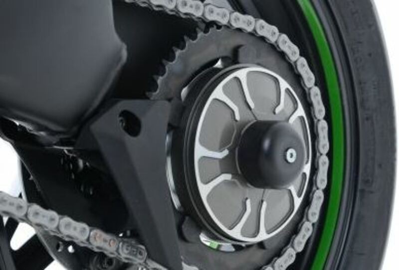 Protection de bras oscillant noir R&G Racing pour moto Kawasaki Ninja H2