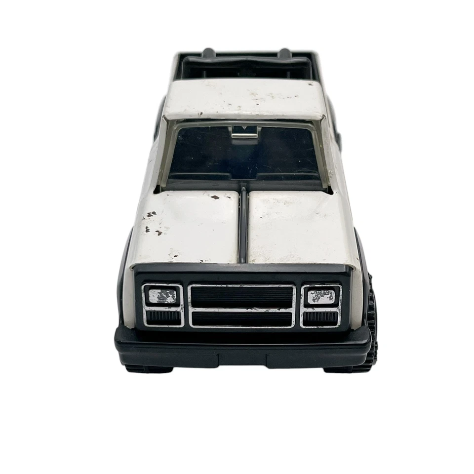 Camioneta pickup Tonka juguete vehículo utilitario vintage años 80 retro juguete de hojalata 7,5" Foto 3 de 4