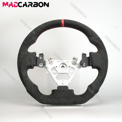 Black Alcantara Sport Steering Wheel For 03-08 Nissan 350Z Infiniti FX35 FX45