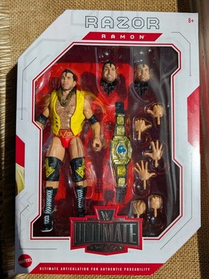 Mattel WWE Ultimate Edition Razor Ramon Scott Hall Action Figure