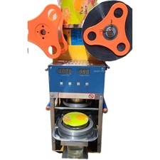 Automatic Cup Sealing Machine & 2 Rolls Of Fi...