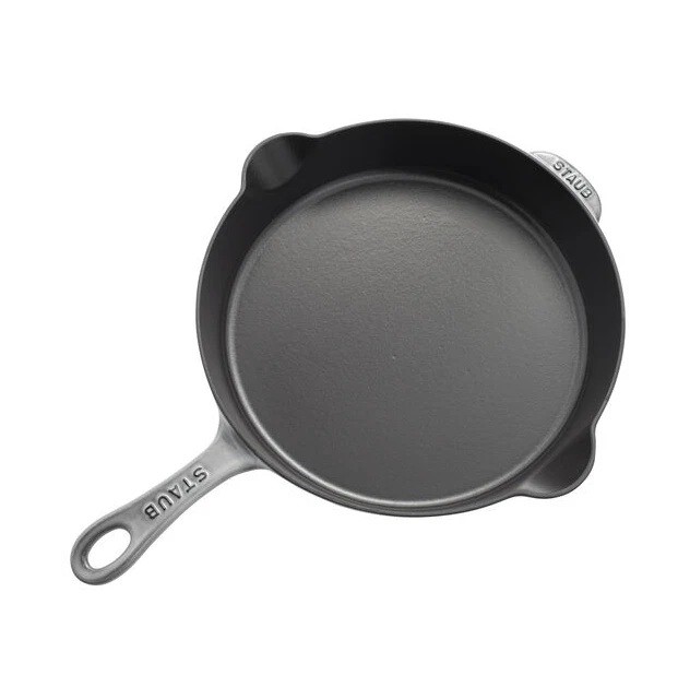 [VENTA FLASH] Sartén profunda tradicional de hierro fundido Staub de 8,5 pulgadas, gris grafito Foto 2 de 4