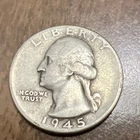 1945 Washington Quarter Actual Coin Please Checkout  My Other Inventory