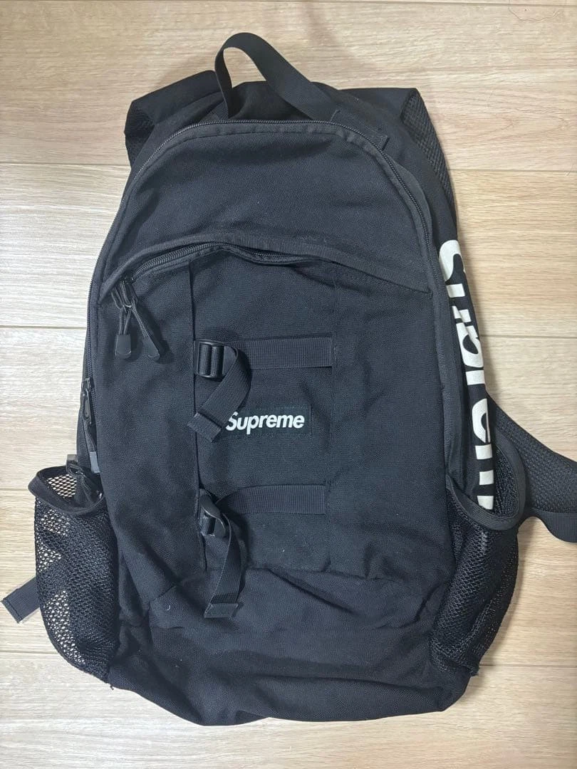 Supreme 14ss バックパック 14SS Supreme シュプリーム バッグパック ブラック Supreme
