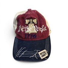 WE THE PEOPLE 1776 Baseball Dad Hat Men's One Size Adjustable Cap Embroidered
