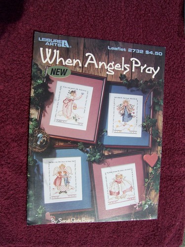 When Angels Pray Counted Cross Stitch Chart