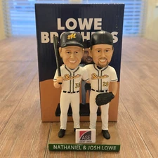 Lowe Brothers Josh And Nathaniel Montgomery Biscuits SGA Bobblehead NEW