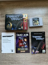 Perfect Dark - Nintendo 64 (N64) Complete In Box CIB With Inserts Tested