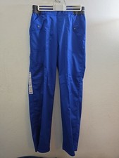 Genuine Dickies Women's Straight Leg Pull on scrub pants Elec.Blue, size XS