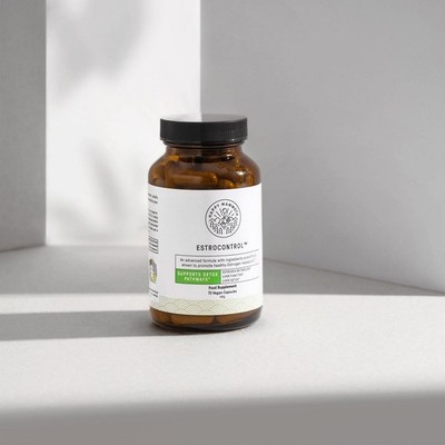 Happy Mammoth Estro Control Original Kräuter Wellness Nahrungsergänzungskapseln für Frauen